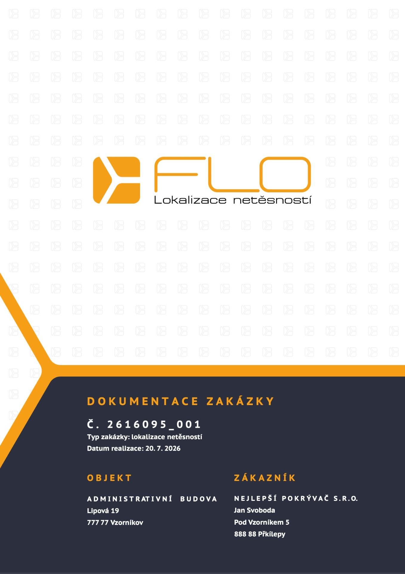 Vzorová dokumentace FLO