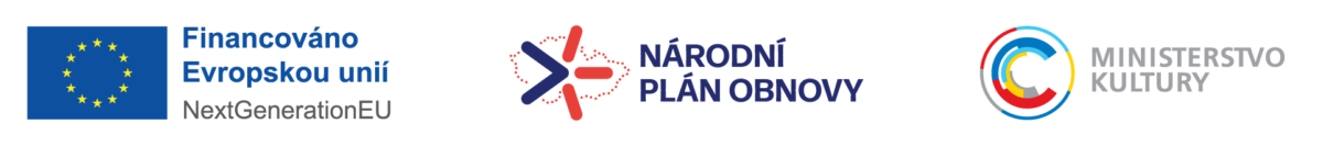 Financováno Evropskou unií – NextGenerationEU, Národní plán obnovy, Ministerstvo kultury