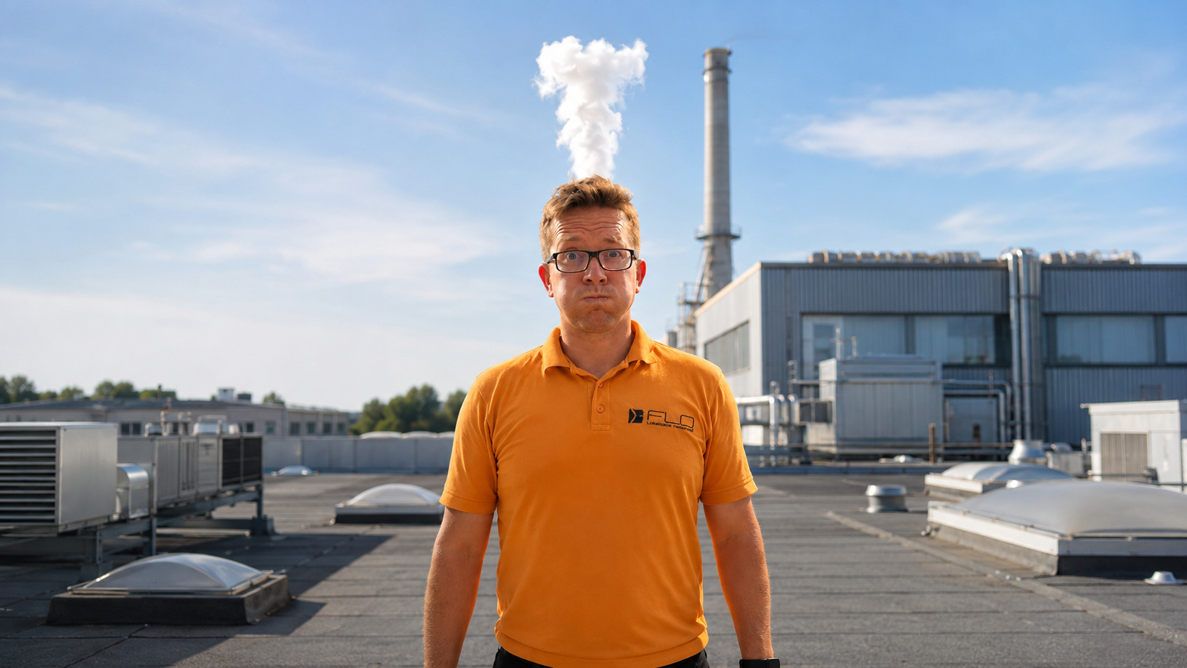 Technik FLO na ploché střeše